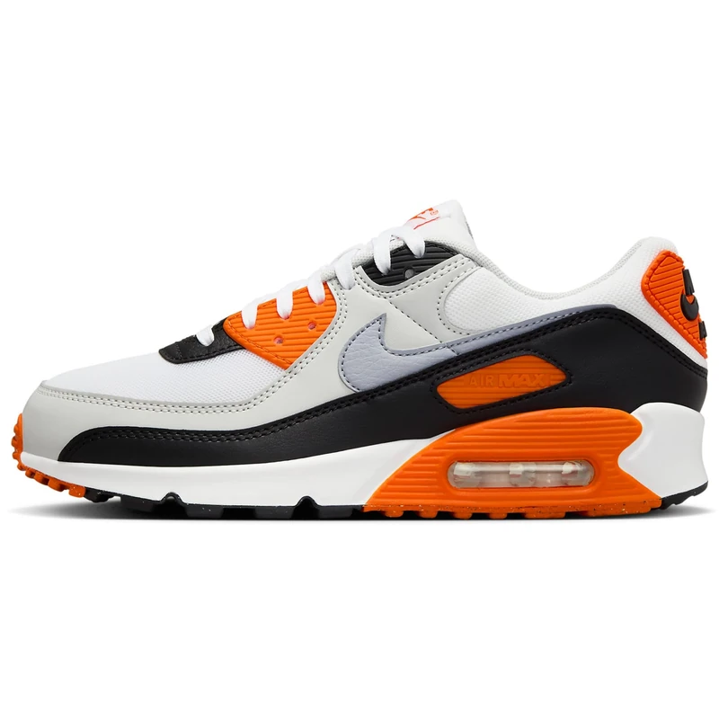 NIKE DH8010-108 AIR MAX 90 Women White/Wolf Grey-Photon DUST-Black UK 9