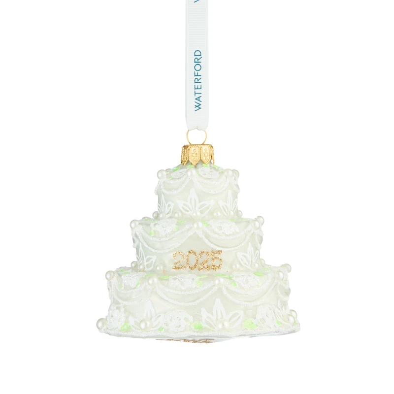 Waterford Holiday Heirlooms Our First Cake 2025