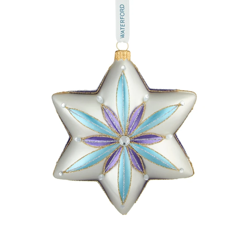 Waterford Holiday Heirlooms Star Ornament Silver
