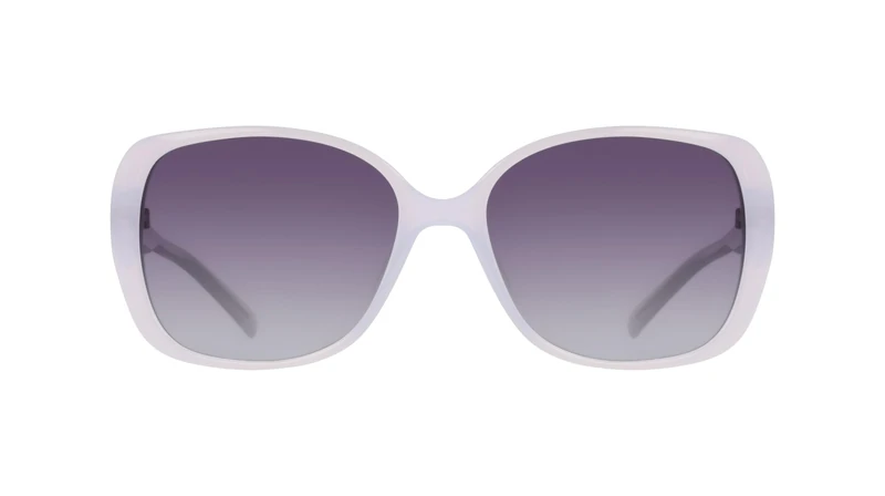 NAUTICA Women's Sunglasses N909SP - Milky Ice Blue with Smoke Gradient Lens - Image 1
