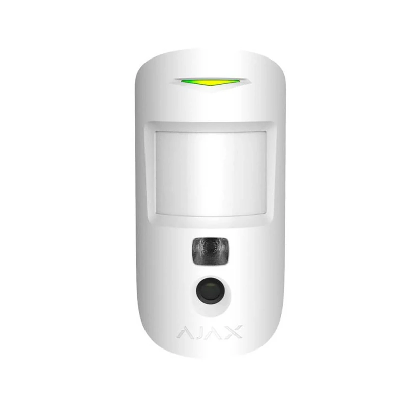 39290 Motioncam Pir Detector with "Photo On Demand" Function, Integrated Camera, Indoor, Pet Immune, Compatible with Hub-2, White