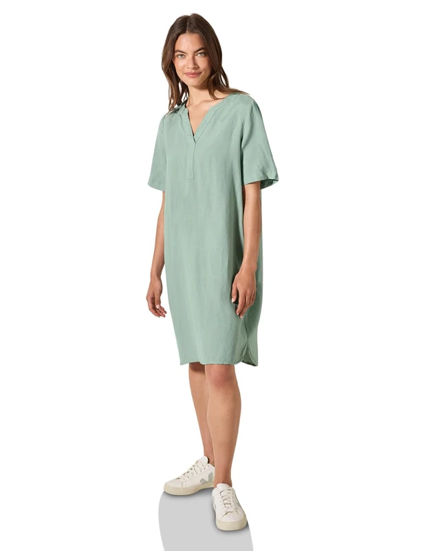 Cecil Women's B144333 Dress, Ice Sage Green, L