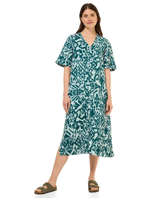 Cecil Women's B144332 Dress, Green Lagoon, S