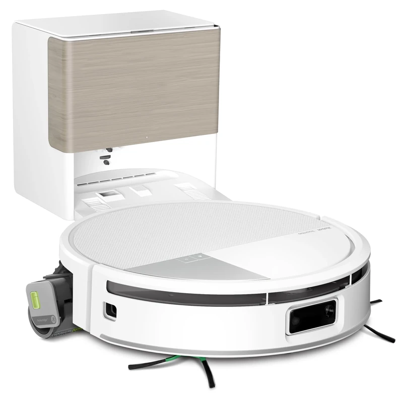 iRobot Roomba Max 705 Combo Robot Vacuum & Mop + AutoWash Dock – Extending self-cleaning Roller Mop, Retractable Cover, Dual Brushes, Self-empties, Heat-Washes & Dries, Avoids Obstacles, LiDAR (White)