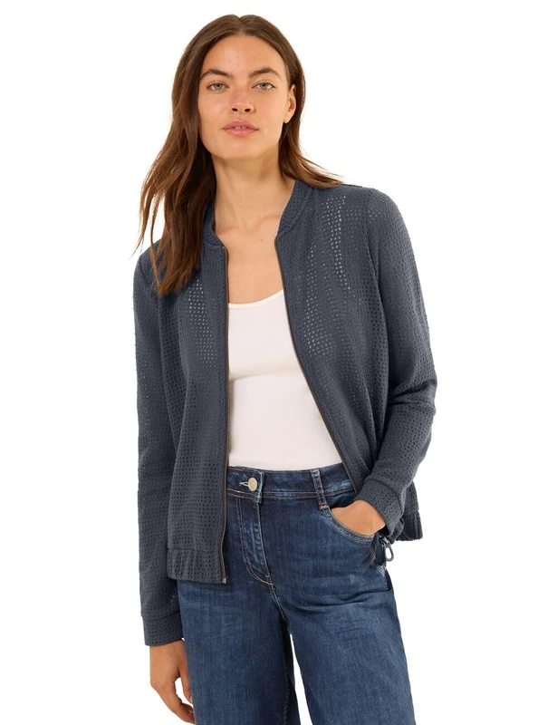 Cecil Women's Cardigan, Volcanic Grey, L