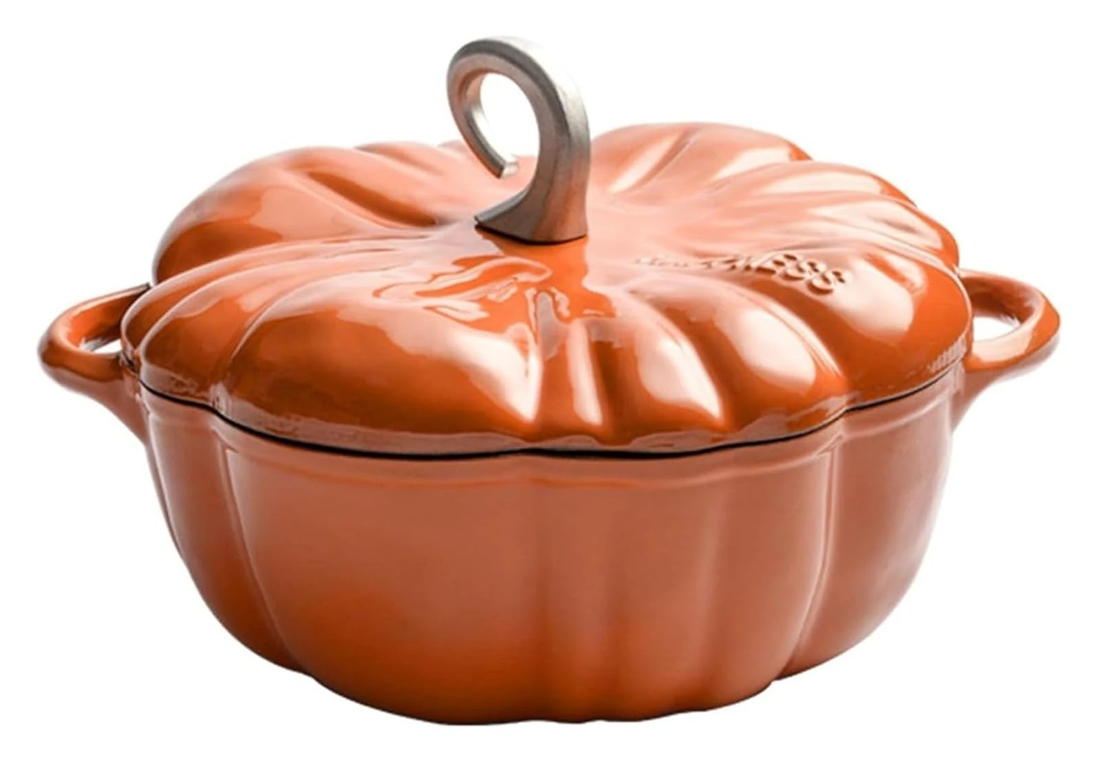 Pumpkin-Shaped Dutch Ovens,Cast Iron Dutch Oven,Multi-Purpose Cooking Pot, Enameled Cast Iron Skillet,Cooking Pot Casserole With Lid And Handles, Enamel Cookware Crock Pot For Soup Porridge Stew,3.7L(