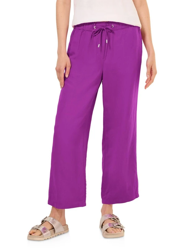 Cecil Women's B378716 Trouser, Magenta Lacquer, L