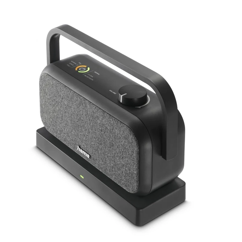 Hama, Loudspeaker for TVs, 2.4 GHz Station plus Bluetooth, Portable, Stereo