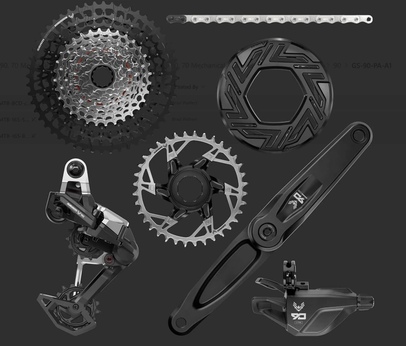 SRAM AM EAGLE 90 GROUPSET EMTB BCD