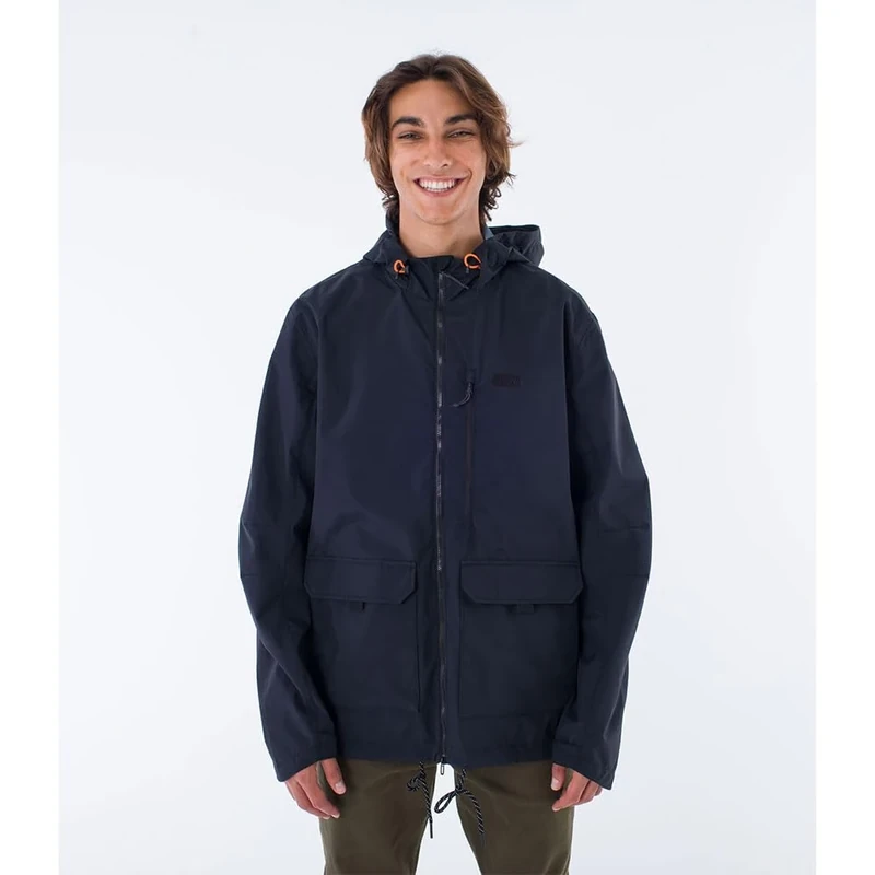 Jacket men - Phantom + defender, Black, L