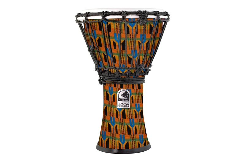 Toca Freestyle Colorsound 7" Sarong Djembe Kente TFCDJ-7SK