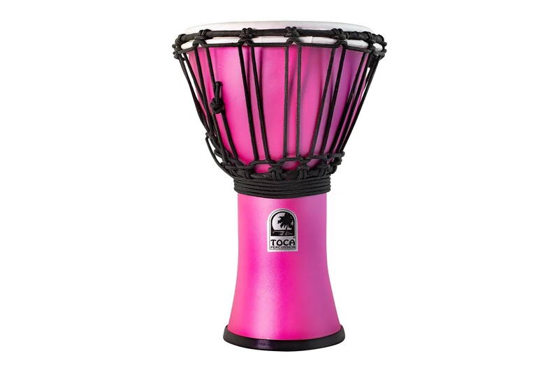 Toca Freestyle Colorsound 7" Matte Djembe Pink Haze TFCDJ-7MTPH