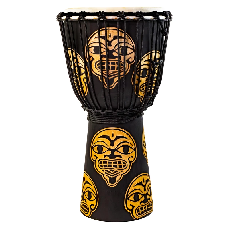 Toca Street Series Carved Djembe 10" Medium Watcher TSSDJ-MTW