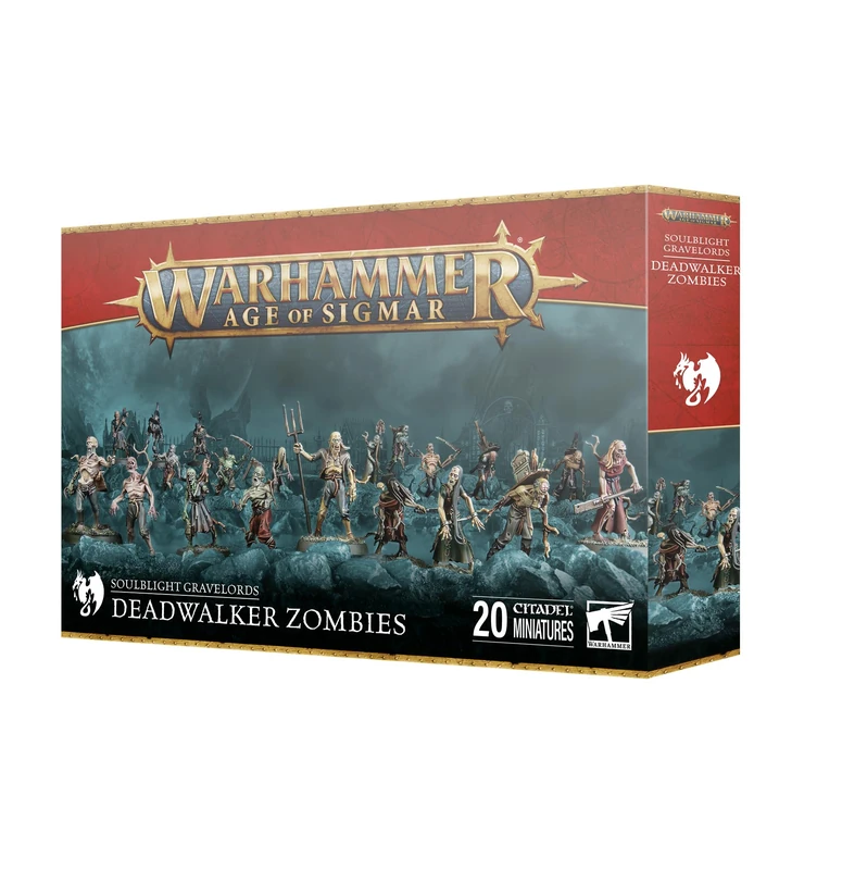Warhammer Dead Walker Zombies - 20 Miniature Model Kit