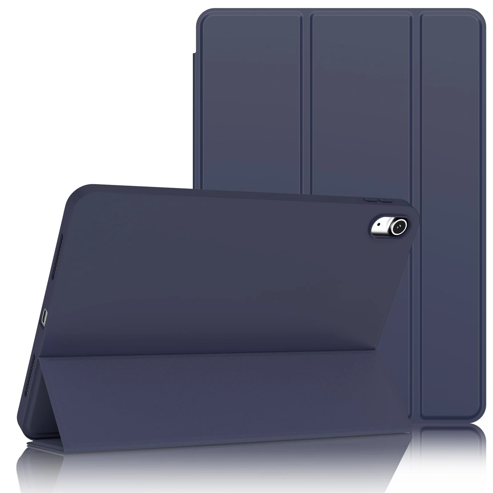 Protective Cover for iPad 11th Generation Case (2025 A16 11-inch)/iPad 10th Generation Case 10.9 inch, Tri-Fold Bracket Magnet Auto Sleep&Wake, Full-Body Protection Anti-Fingerprint