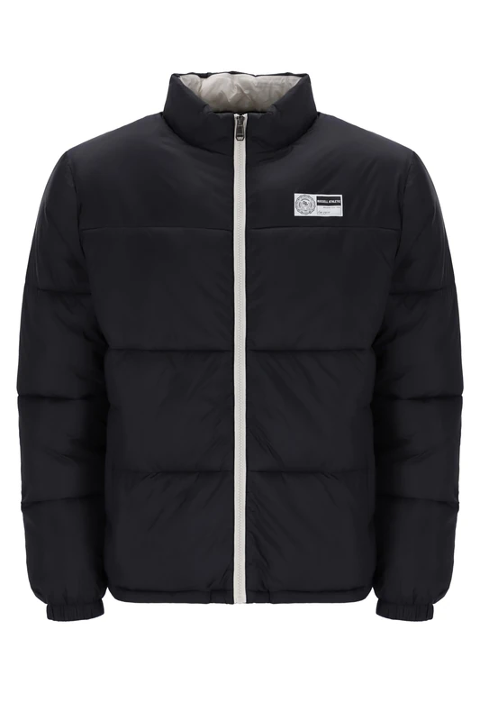 Russell Athletic Mens Rose-padded - Track Jacket, Black, M EU