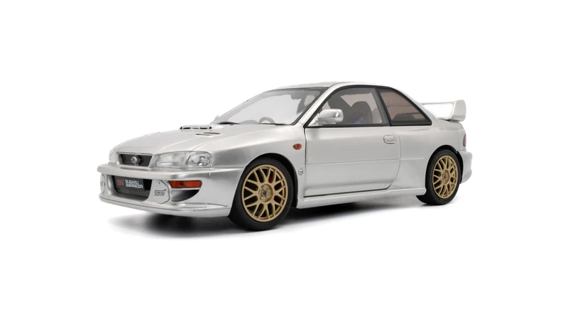1:18 Subaru Impreza 22B Silver 1998