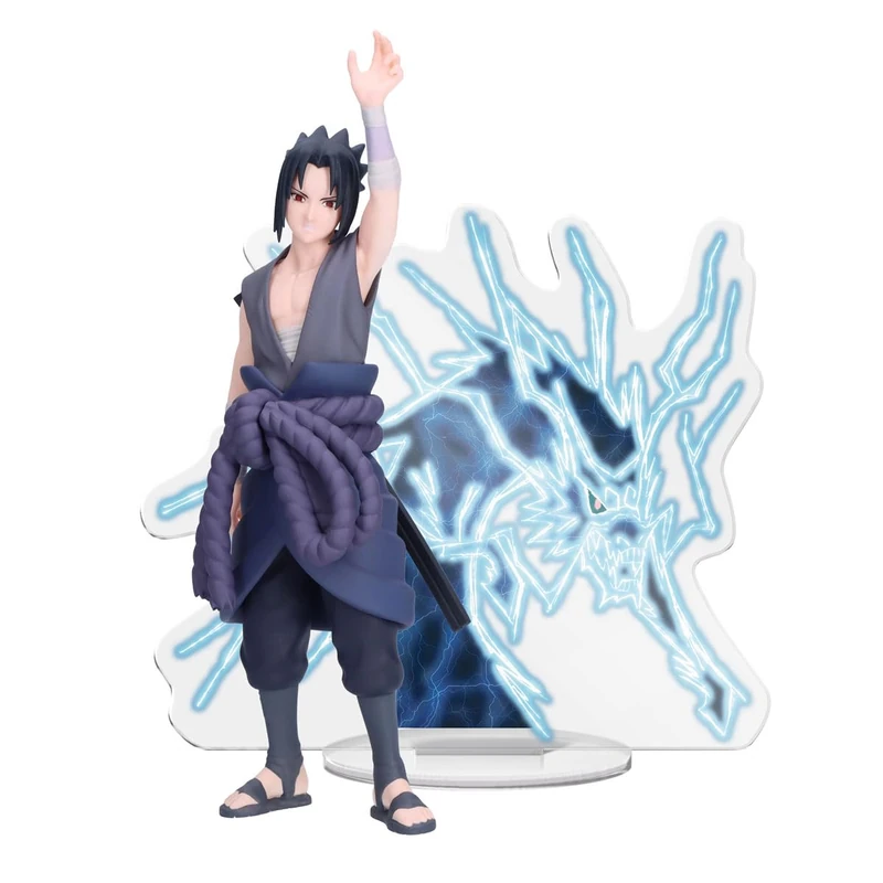 Banpresto BP29495P Sasuke Uchiha Naruto Shippuden Spectacle Lightning from Heaven Action Figure, 13 cm, Multicoloured, Collectible Figure, Ideal for Anime Fans