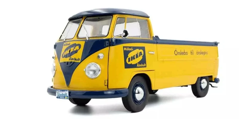 Solido 1:18 VW T1 Pick-up Yellow 1950
