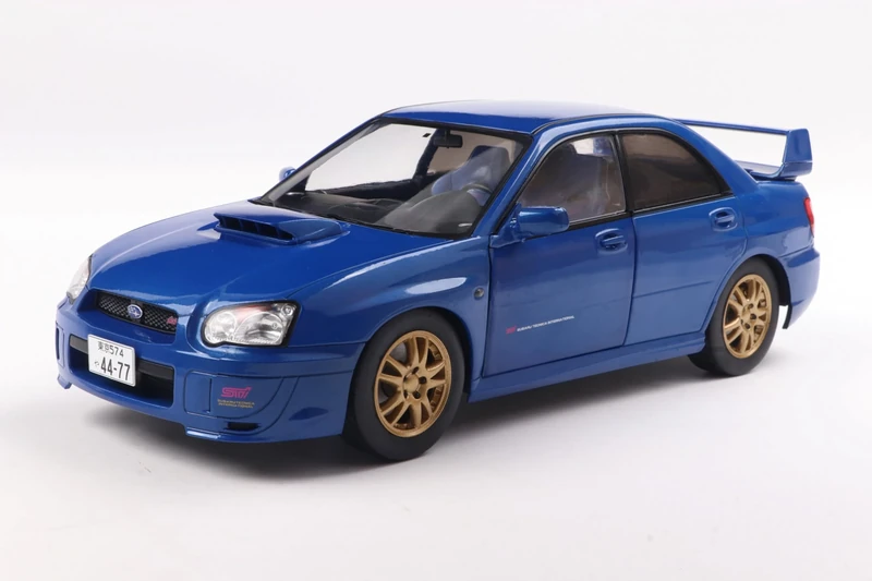 solido Model Car, Metal, Blue, 1/18