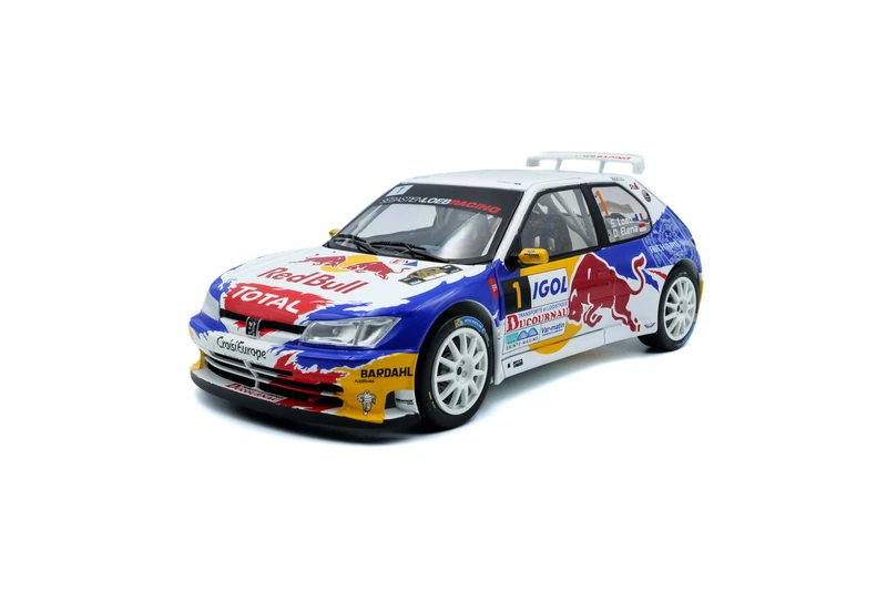 Solido 1:18 Peugeot 306 Maxi White #1 Rally of the VAR 2017