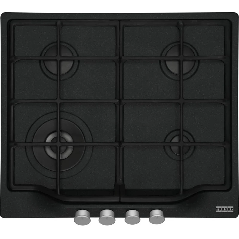 Franke Gas hob with 4 burners and 8.3 kW of power Country FCH 604 3G TC ON C - onyx - 106.0696.856