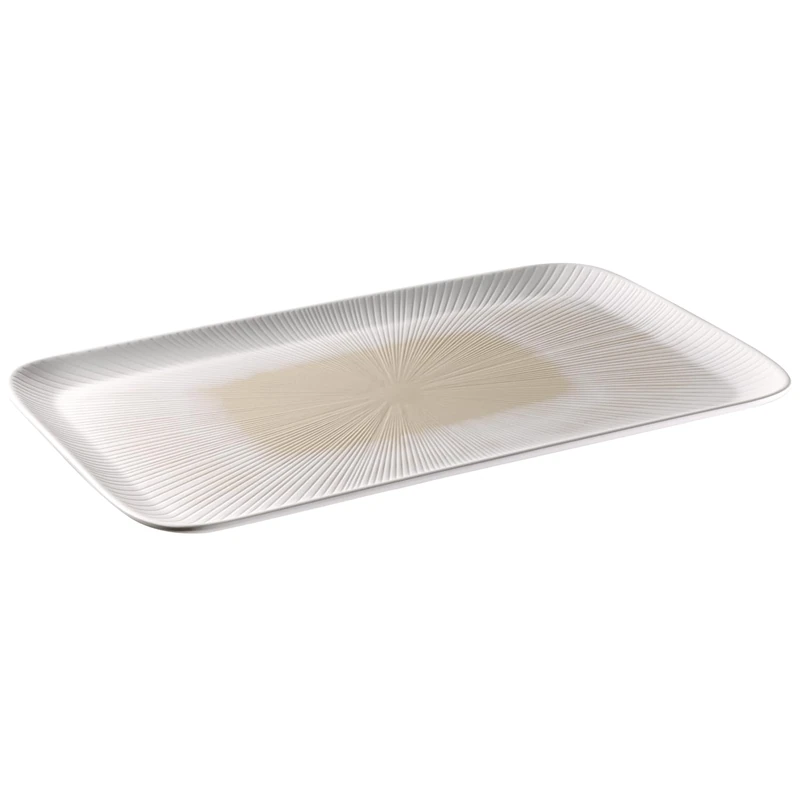 APS Blush 85500 GN 1/1 Tray 53 x 32.5 cm Height 2.5 cm Melamine White/Beige