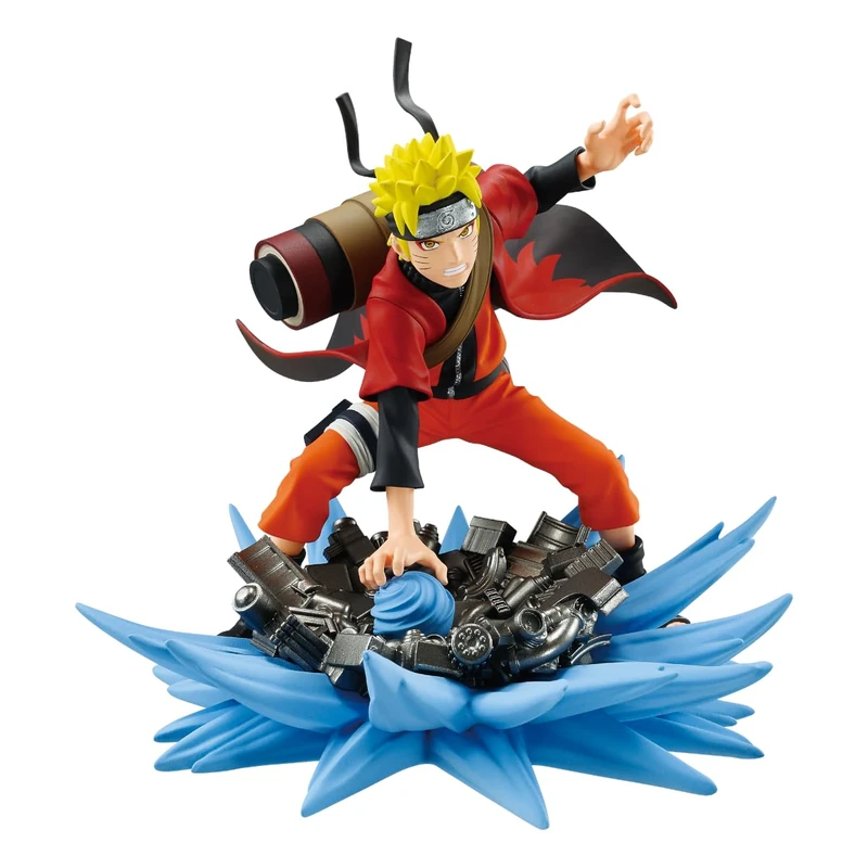 Banpresto BP29496P Naruto Uzumaki Naruto Shippuden Action Figure, Memorable Saga Special 12 cm, Multicolor, Collectible Figure, Optimal for Anime Fans