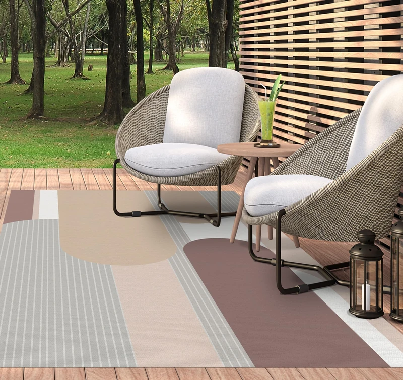VINILIKO Carpet, Vinyl, Multicoloured, 100x160 cm - Image 1