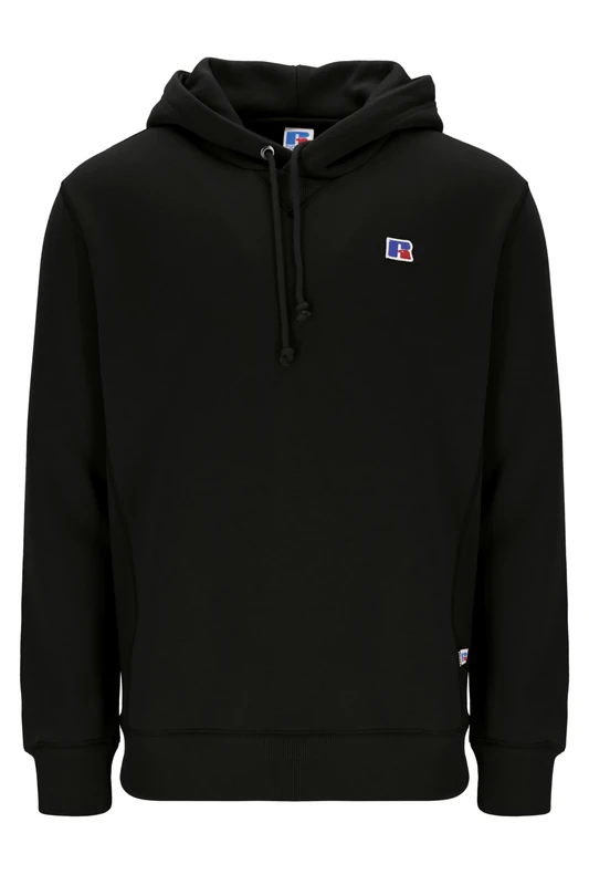 Russell Athletic Mens Pull Over Hoody Nuring Tunic, Black, XL EU