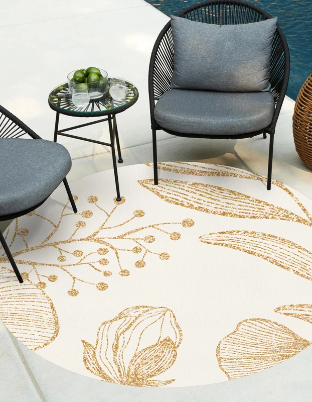 VINILIKO Carpet, Vinyl, Multicoloured, [Diam] 100 cm