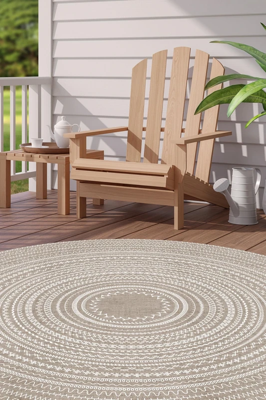 VINILIKO Carpet, Vinyl, Multicoloured, [Diam] 150 cm