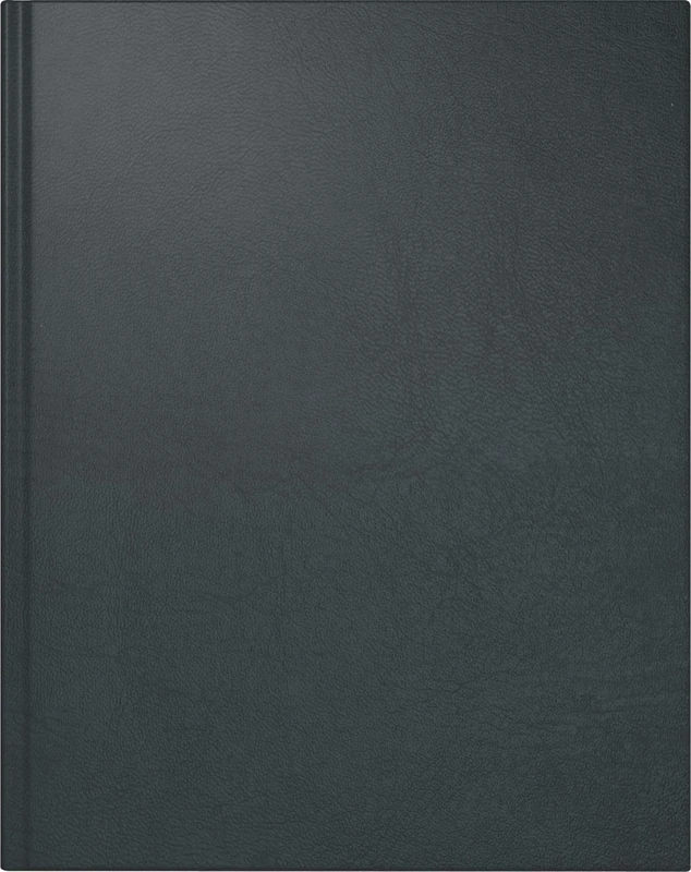 rido/idé Book Calendar Model Manager Calendar TM '26 | 205 x 260 mm, Faux Leather, Black