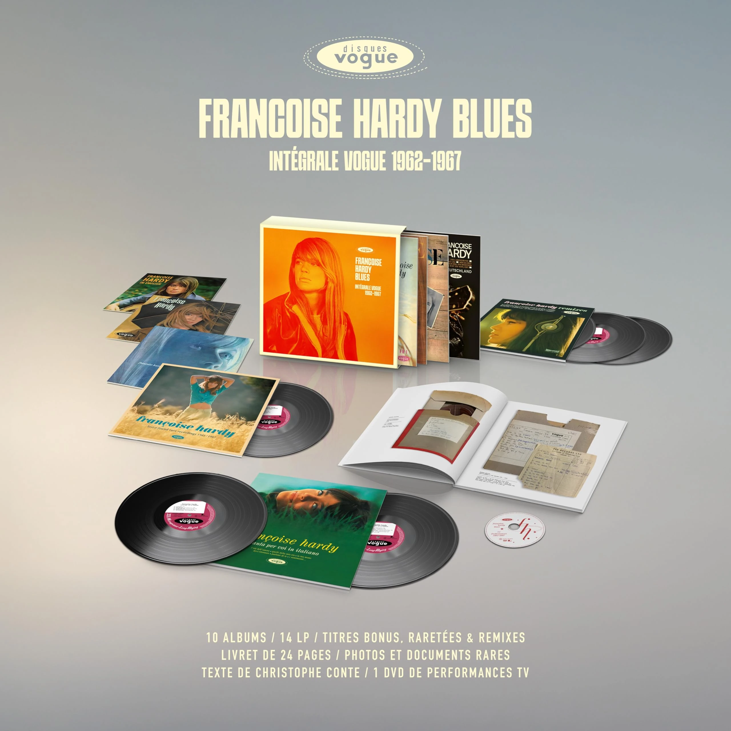 Françoise Hardy Blues : Intégrale Vogue 1962-1967 [VINYL]
