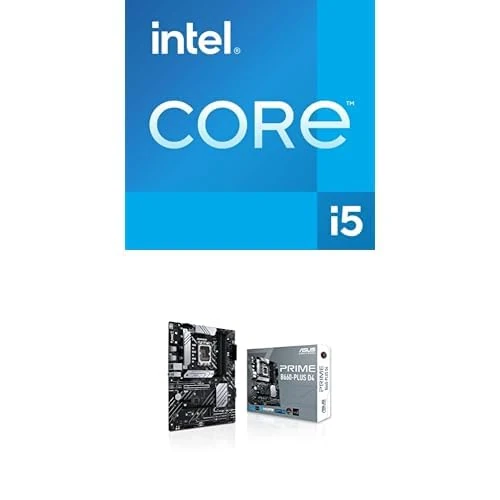 Intel® Core™ i5-14600K 14-Core up to 5.3 GHz + ASUS B660-PLUS D4 ATX, LGA 1700