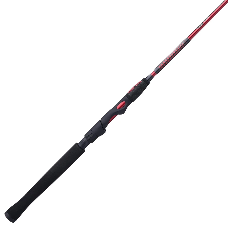 Ugly Stik 7' Carbon Walleye Spinning Rod, 1 Piece Fishing Rod, Medium Rod Power, 6-12 lb Line Rating, Lure Rating 1/8-3/4 oz - Image 1