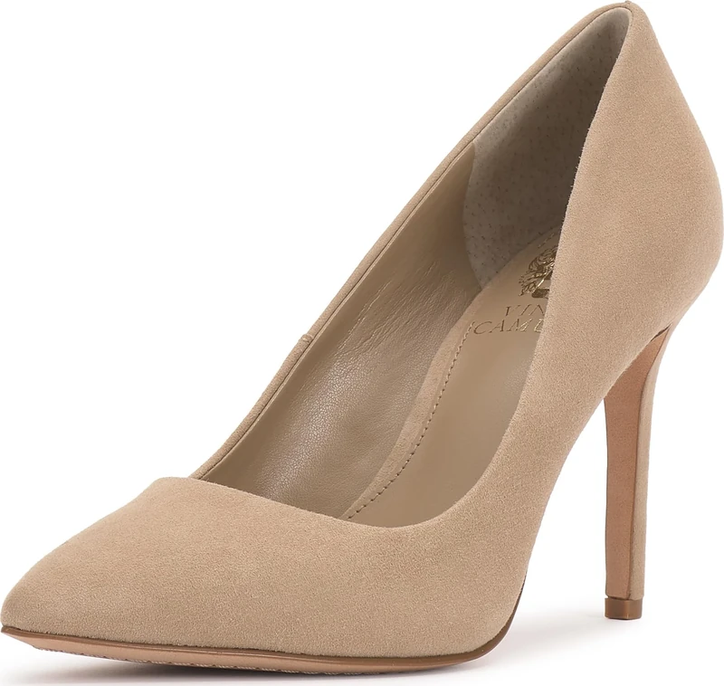 Vince Camuto Women's Savilla Pump, Tortilla Suede, 3.5 UK