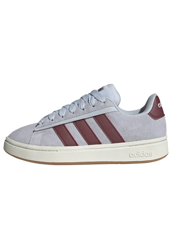 adidas Women's Grand Court Alpha 00S Shoes, Crystal Sky/Shadow red/Off White, 7.5 UK