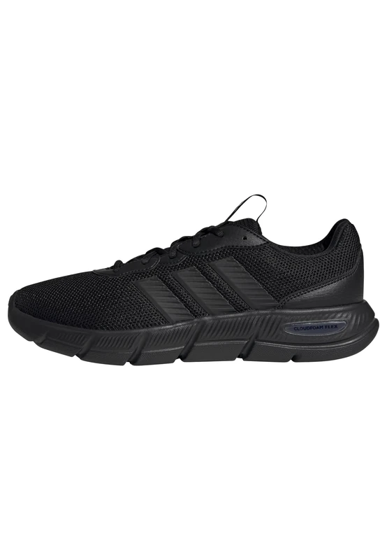 adidas Men's Cloudfoam Flex Laces Shoes, core Black/core Black/Grey six, 12.5 UK