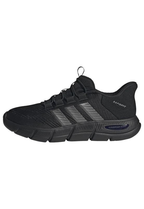 adidas Women's Cloudfoam Flex Laces Shoes, core Black/core Black/Carbon, 3.5 UK
