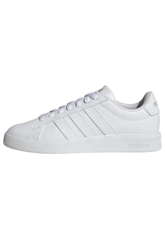 adidas Men's Grand Court Base 3.0 Shoes, FTWR White/FTWR White/Grey Two, 7.5 UK