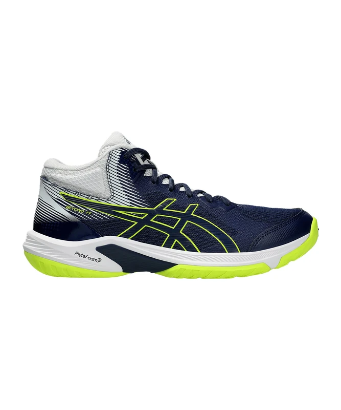 ASICS 1071A095-400 Contend 9 PS Men Blue Expanse/Safety Yellow UK 6