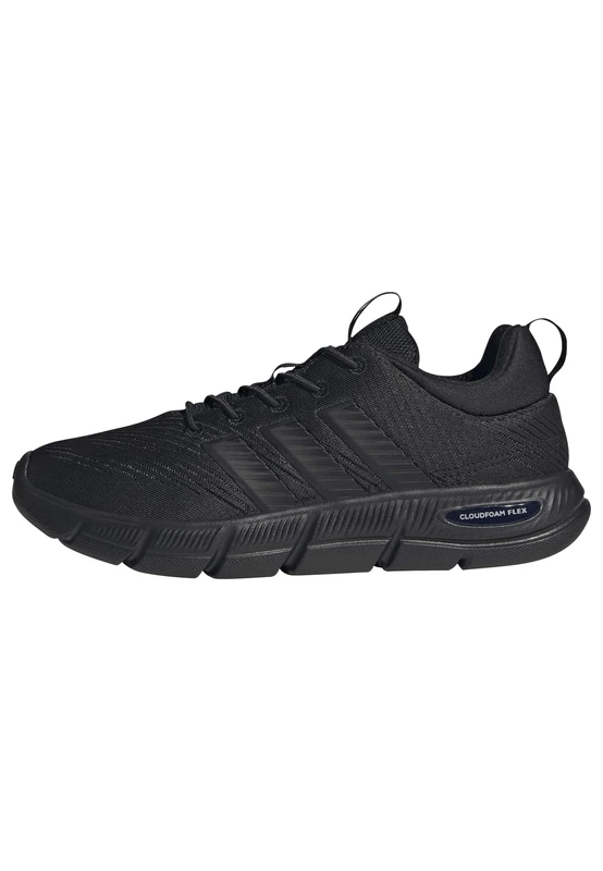 adidas Women's Cloudfoam Flex Elastic Laces Shoes, core Black/core Black/Carbon, 9 UK