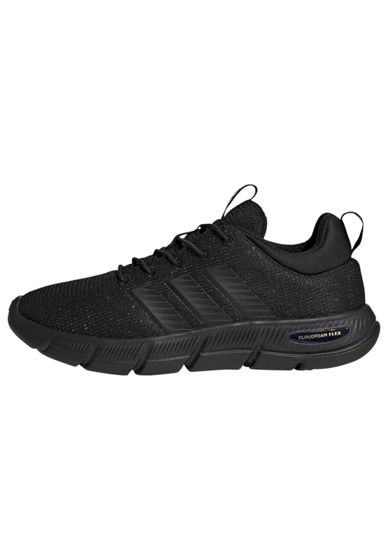 adidas Women's Cloudfoam Flex Elastic Laces Shoes, core Black/core Black, 9 UK - Image 1