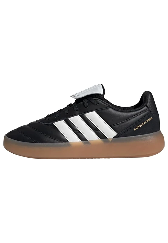 adidas Men's BARREDA Mundial Shoes, core Black/core white/GUM10, 13.5 UK - Image 1