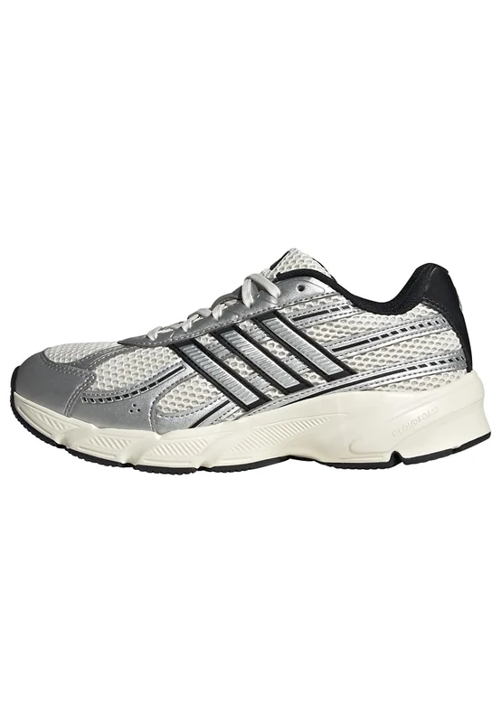 adidas Women's TECHNOCHAOS 2000 Shoes, Chalk White/Silver met./core Black, 8.5 UK
