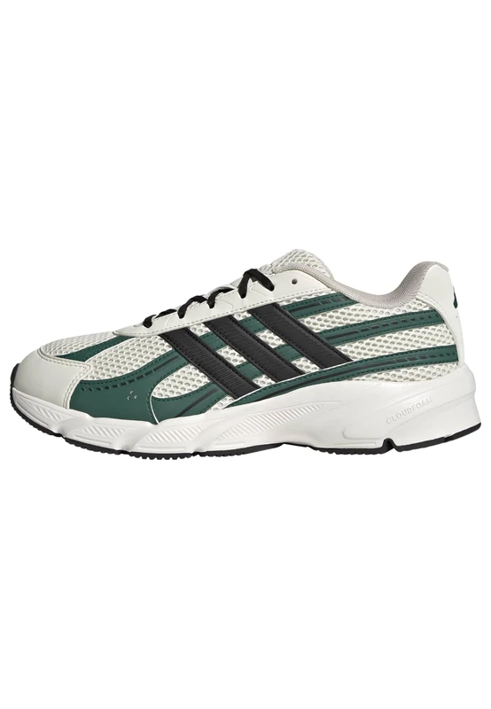 adidas Men's TECHNOCHAOS 2000 Shoes, Off White/core Black/Collegiate Green, 12 UK