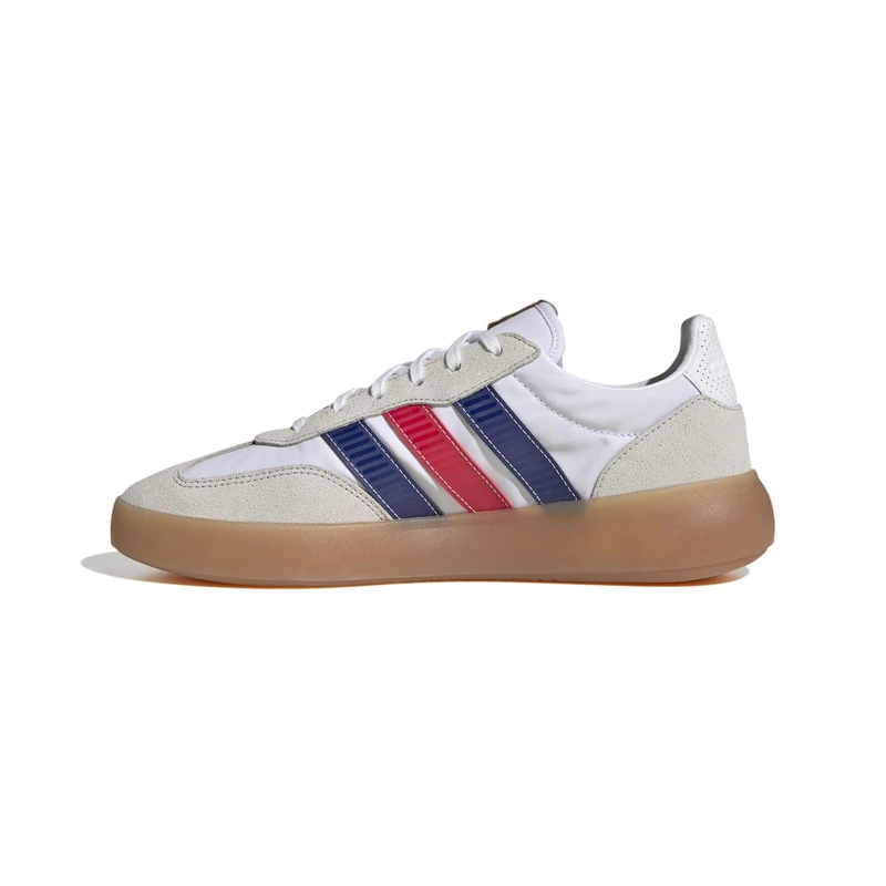 adidas Men's BARREDA Decode Shoes, FTWR White/Pure Ruby/Mystery Ink, 7.5 UK