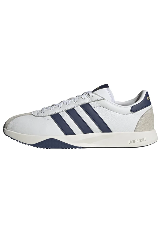 adidas Men's Run 76/26 Shoes, FTWR White/Dark Blue/Gold met., 10.5 UK