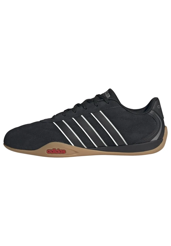 adidas Men's ADIPISTA Shoes, core Black/core Black/Pure Ruby, 8 UK